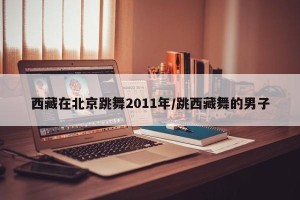 西藏在北京跳舞2011年/跳西藏舞的男子